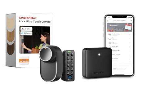 SwitchBot Lock Ultra Touch Combo (with Hub Mini)