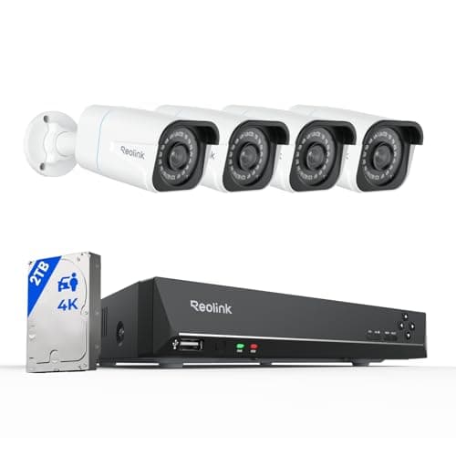 Reolink RLK8-800B4 4K PoE System