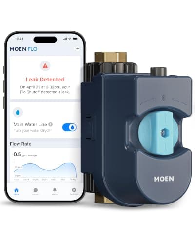 Moen Flo Smart Water Shutoff (3/4 in., 900-001)